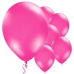 Parti Dünyası - Şeker Pembe 10 Lu Latex Balon