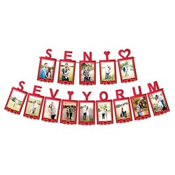 Parti Dünyası - Sevgililer Günü Seni Seviyorum Foto Banner 24 x 154 cm