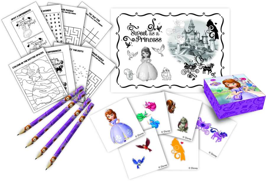 Sofia the First Aktivite Seti 16 Adet