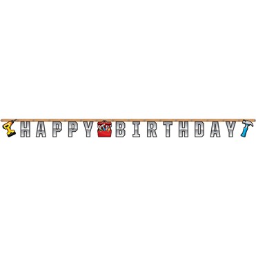 Tamirci Partisi Happy Birthday Harf Afiş