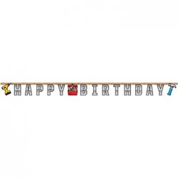 Parti Dünyası - Tamirci Partisi Happy Birthday Harf Afiş