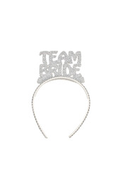 Parti Dünyası - Team Bride Simli Gümüş Taç