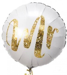 Tek taş yüzük seti Altın renkli (3 adet balon ) - 3