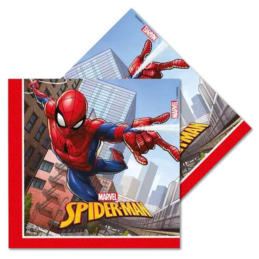Spiderman 20 li Peçete