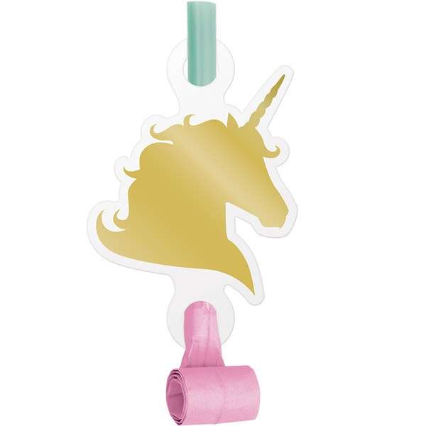 Unicorn Partisi  Pırıltılı 8 Adet  Kaynana Dili