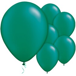 Parti Dünyası - Zümrüt Yeşili 10 lu Latex Balon